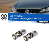 0 Luci Vano Portaoggetti LED VW Eos  2006 - 2015: W5W Fly W5W: Lampadine LED Fly 6000k (Coppia)