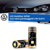 0 Luci Vano Portaoggetti LED VW Golf 6  2008 - 2011: T10 GoldStar T10 (W5W) Goldstar Coppia LED Canbus Next Gen