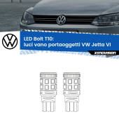 0 Luci Vano Portaoggetti LED VW Jetta VI 2010 - 2017: T10 Bolt T10: LED Bolt 6000k (Coppia)