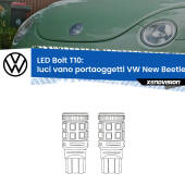 0 Luci Vano Portaoggetti LED VW New Beetle 1998 - 2010: T10 Bolt T10: LED Bolt 6000k (Coppia)