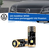 0 Luci Vano Portaoggetti LED VW Phaeton 2002 - 2016: T10 GoldStar T10 (W5W) Goldstar Coppia LED Canbus Next Gen