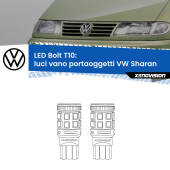 0 Luci Vano Portaoggetti LED VW Sharan 2001 - 2010: T10 Bolt T10: LED Bolt 6000k (Coppia)