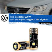 0 Luci Vano Portaoggetti LED VW Tiguan  2007 - 2018: T10 GoldStar T10 (W5W) Goldstar Coppia LED Canbus Next Gen