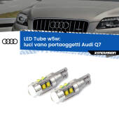 0 Luci Vano Portaoggetti LED W5W Audi Q7 2006 - 2015 W5W Tube W5W: Lampadine LED Tube 6000k (Coppia)