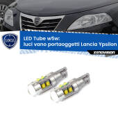 0 Luci Vano Portaoggetti LED W5W Lancia Ypsilon II 312 2011 in poi W5W Tube W5W: Lampadine LED Tube 6000k (Coppia)