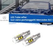 0 Luci Vano Portaoggetti LED W5W Mercedes SLC R172 2016 - 2017 W5W Tube W5W: Lampadine LED Tube 6000k (Coppia)