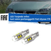 0 Luci Vano Portaoggetti LED W5W Fiat Ulysse 179 2002 - 2011 W5W Tube W5W: Lampadine LED Tube 6000k (Coppia)