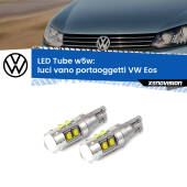 0 Luci Vano Portaoggetti LED W5W VW Eos 2006 - 2015 W5W Tube W5W: Lampadine LED Tube 6000k (Coppia)