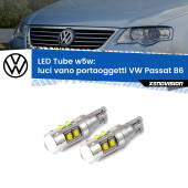 0 Luci Vano Portaoggetti LED W5W VW Passat B6 2005 - 2010 W5W Tube W5W: Lampadine LED Tube 6000k (Coppia)