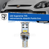 0 Retromarcia LED Abarth Punto Evo 2010 - 2014: T15 Supreme T15: Supreme LED 6000k