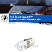 0 Retromarcia LED Alfa romeo 146  1994 - 2001: P21W BackBeam P21W: Led BackBeam v2.0 Cannone Luce Retromarcia Canbus