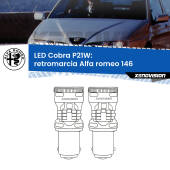 0 Retromarcia LED Alfa romeo 146  1994 - 2001: P21W Cobra P21W: LED Cobra 6000k (Coppia)