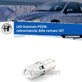 0 Retromarcia LED Alfa romeo 147 2000 - 2010: P21W Kannon P21W: Lampadina retromarcia LED Kannon