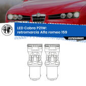 0 Retromarcia LED Alfa romeo 159 2005 - 2012: P21W Cobra P21W: LED Cobra 6000k (Coppia)