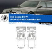 0 Retromarcia LED Alfa romeo 164  1987 - 1998: P21W Cobra P21W: LED Cobra 6000k (Coppia)
