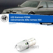 0 Retromarcia LED Alfa romeo 164  1987 - 1998: P21W Kannon P21W: Lampadina retromarcia LED Kannon