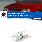 0 Retromarcia LED Alfa romeo 33  1990 - 1994: P21W Kannon P21W: Lampadina retromarcia LED Kannon
