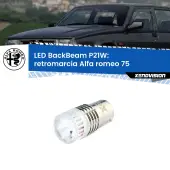 0 Retromarcia LED Alfa romeo 75 1985 - 1992: P21W BackBeam P21W: Led BackBeam v2.0 Cannone Luce Retromarcia Canbus