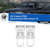 0 Retromarcia LED Alfa romeo 75  1985 - 1992: P21W Cobra P21W: LED Cobra 6000k (Coppia)