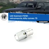 0 Retromarcia LED Alfa romeo 75  1985 - 1992: P21W Kannon P21W: Lampadina retromarcia LED Kannon
