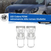 0 Retromarcia LED Alfa romeo Giulietta 2010 in poi: P21W Cobra P21W: LED Cobra 6000k (Coppia)