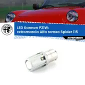 0 Retromarcia LED Alfa romeo Spider 115 1971 - 1993: P21W Kannon P21W: Lampadina retromarcia LED Kannon