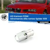 0 Retromarcia LED Alfa romeo Spider 939 2006 - 2010: P21W Kannon P21W: Lampadina retromarcia LED Kannon