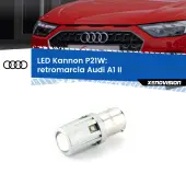 0 Retromarcia LED Audi A1 II 2019 in poi: P21W Kannon P21W: Lampadina retromarcia LED Kannon