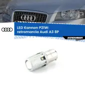 0 Retromarcia LED Audi A3 8P 3 porte: P21W Kannon P21W: Lampadina retromarcia LED Kannon