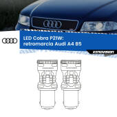 0 Retromarcia LED Audi A4 B5 1994 - 2001: P21W Cobra P21W: LED Cobra 6000k (Coppia)