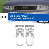 0 Retromarcia LED Audi A4 B6 2000 - 2004: P21W Cobra P21W: LED Cobra 6000k (Coppia)