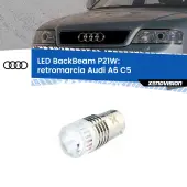 0 Retromarcia LED Audi A6 C5 1997 - 2004: P21W BackBeam P21W: Led BackBeam v2.0 Cannone Luce Retromarcia Canbus