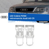 0 Retromarcia LED Audi A6 C5 1997 - 2004: P21W Cobra P21W: LED Cobra 6000k (Coppia)