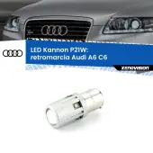 0 Retromarcia LED Audi A6 C6 2004 - 2008: P21W Kannon P21W: Lampadina retromarcia LED Kannon