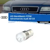 0 Retromarcia LED Audi A8 D2 1994 - 2002: P21W BackBeam P21W: Led BackBeam v2.0 Cannone Luce Retromarcia Canbus
