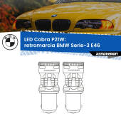 0 Retromarcia LED BMW Serie-3 E46 1998 - 2005: P21W Cobra P21W: LED Cobra 6000k (Coppia)