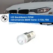 0 Retromarcia LED BMW Serie-3 F30, F80 2012 - 2014: P21W BackBeam P21W: Led BackBeam v2.0 Cannone Luce Retromarcia Canbus
