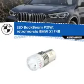 0 Retromarcia LED BMW X1 F48 2016 - 2021: P21W BackBeam P21W: Led BackBeam v2.0 Cannone Luce Retromarcia Canbus