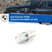 0 Retromarcia LED BMW X3 E83 2003 - 2006: P21W Kannon P21W: Lampadina retromarcia LED Kannon
