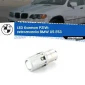0 Retromarcia LED BMW X5 E53 1999 - 2005: P21W Kannon P21W: Lampadina retromarcia LED Kannon