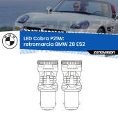 0 Retromarcia LED BMW Z8 E52 2000 - 2003: P21W Cobra P21W: LED Cobra 6000k (Coppia)