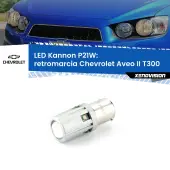 0 Retromarcia LED Chevrolet Aveo II T300 2011 - 2021: P21W Kannon P21W: Lampadina retromarcia LED Kannon