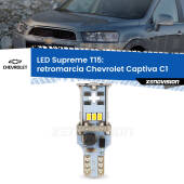 0 Retromarcia LED Chevrolet Captiva C1 2006 - 2018: T15 Supreme T15: Supreme LED 6000k