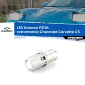 0 Retromarcia LED Chevrolet Corvette C5 1997 - 2004: P21W Kannon P21W: Lampadina retromarcia LED Kannon