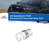 0 Retromarcia LED Chevrolet Niva 2123 2002 - 2009: P21W BackBeam P21W: Led BackBeam v2.0 Cannone Luce Retromarcia Canbus