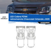 0 Retromarcia LED Chevrolet Orlando J309 2011 - 2019: P21W Cobra P21W: LED Cobra 6000k (Coppia)