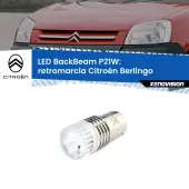 0 Retromarcia LED Citroën Berlingo  1996 - 2007: P21W BackBeam P21W: Led BackBeam v2.0 Cannone Luce Retromarcia Canbus