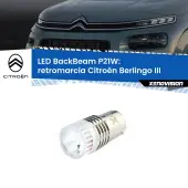 0 Retromarcia LED Citroën Berlingo III 2018 in poi: P21W BackBeam P21W: Led BackBeam v2.0 Cannone Luce Retromarcia Canbus