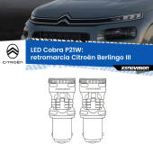 0 Retromarcia LED Citroën Berlingo III 2018 in poi: P21W Cobra P21W: LED Cobra 6000k (Coppia)
