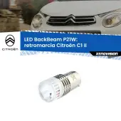 0 Retromarcia LED Citroën C1 II 2014 in poi: P21W BackBeam P21W: Led BackBeam v2.0 Cannone Luce Retromarcia Canbus